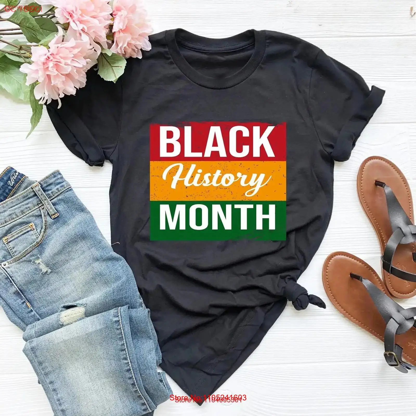 Vintage Fashion History - Black History Month T Shirt Lives