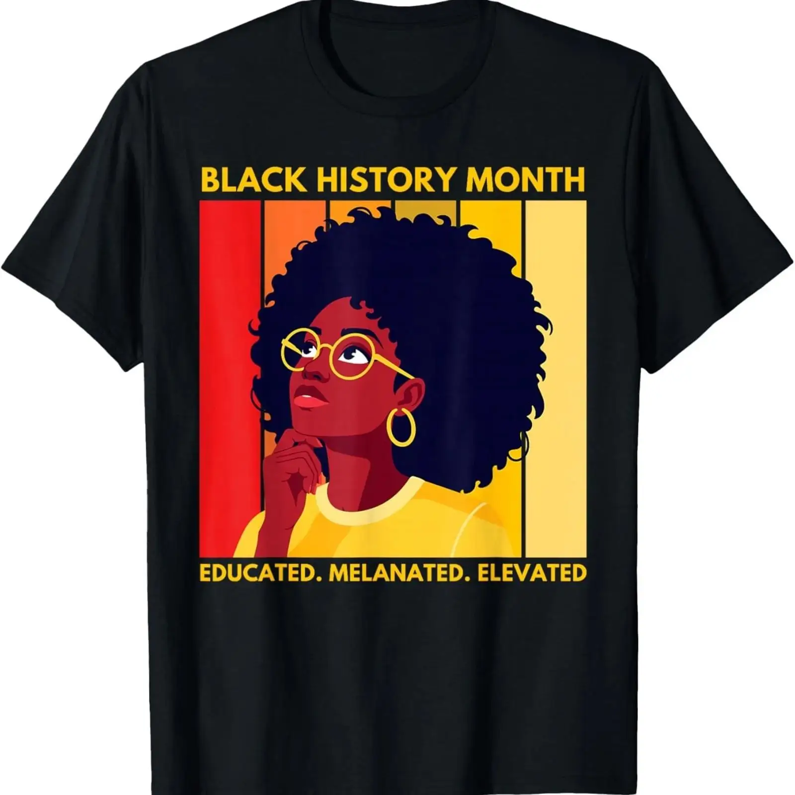 Vintage Fashion History - Black History Month African American T