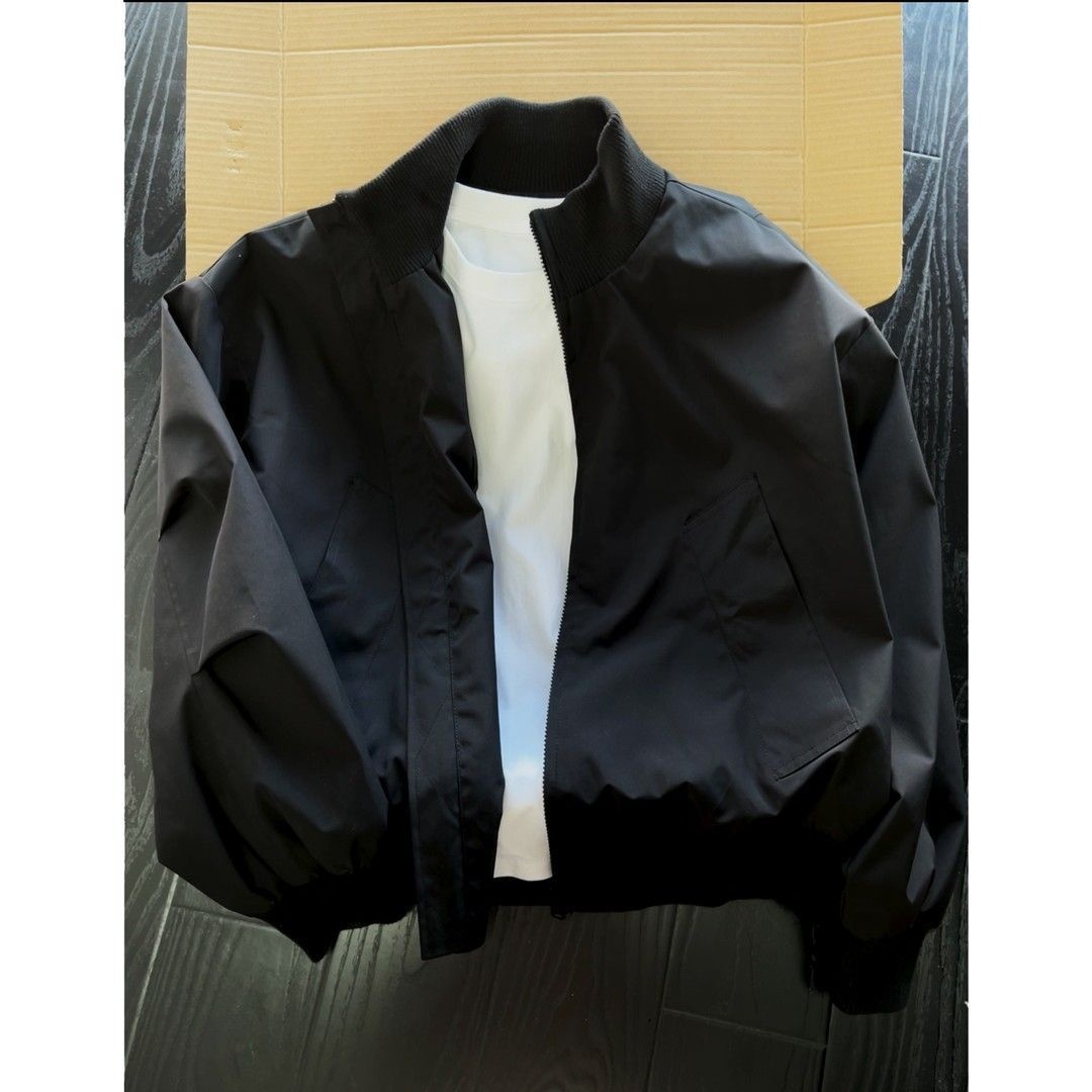 Vintage Fashion Club - Mens Jacket Coat Emo Stadium Sports