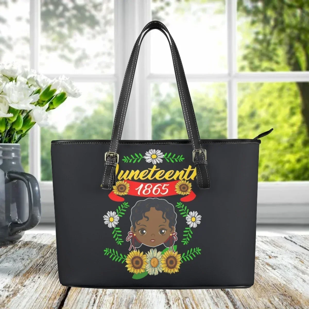 Vintage Fashion History - Black History Month Juneteenth 1865 Sunflower