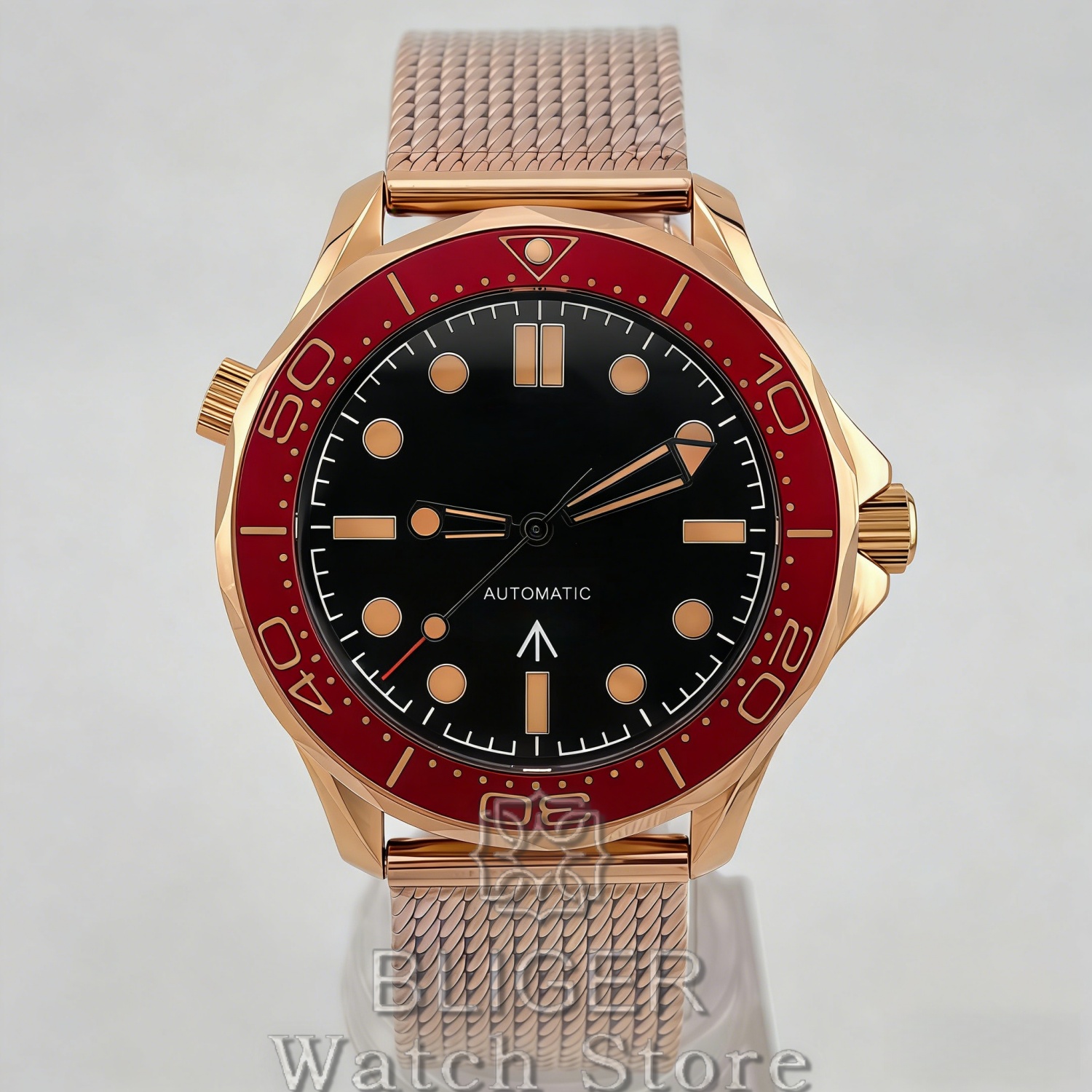 Vintage Fashion Complete - BLIGER Vintage Bronze Rose Gold 41mm