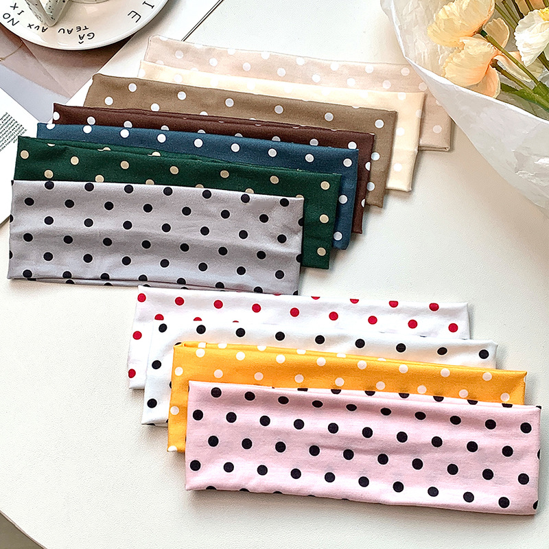 Vintage Fashion Bloggers - Retro Polka Dot Headbands For Women