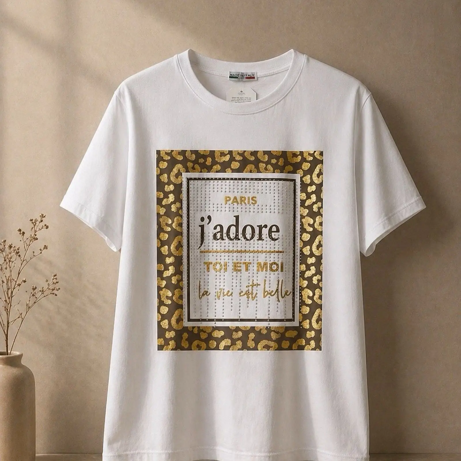 Vintage Fashion Bloggers - Damen T Shirt Weiß Leo quot