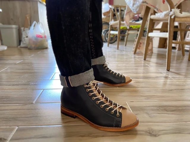 Vintage Fashion Dress - High-tooling Boots Men's Goodyear-Welted Vintage Boots