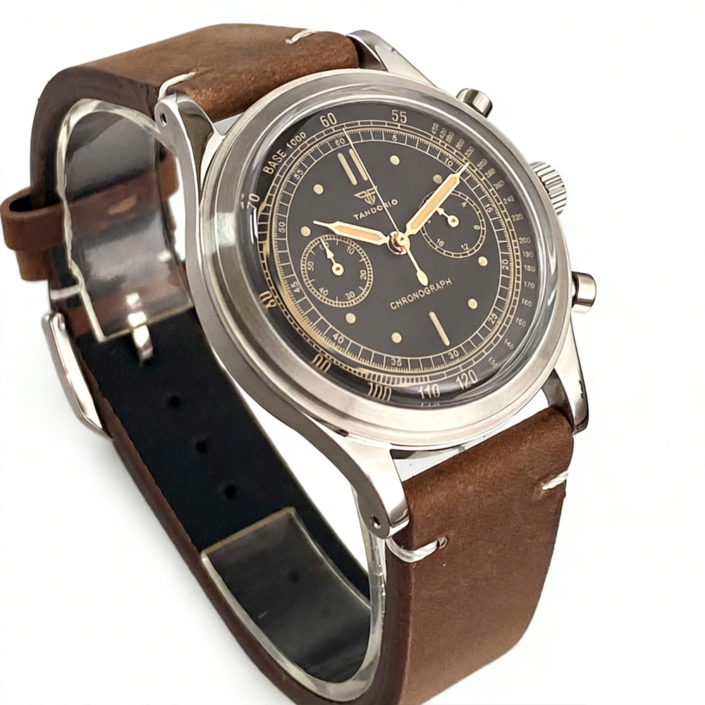 Vintage Fashion Complete - Tandorio New 38mm Domed Glass Stainless