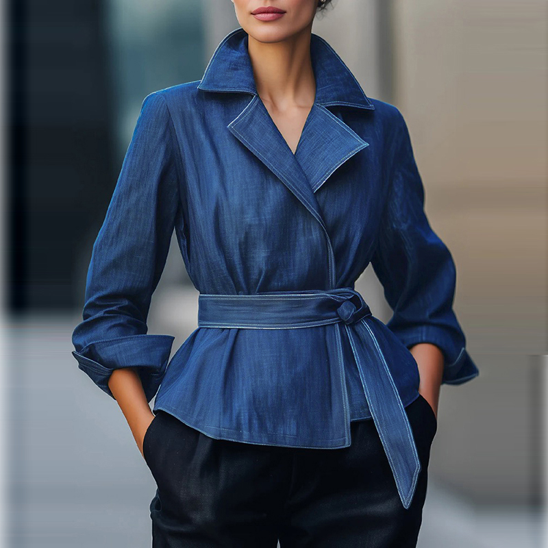 Vintage Fashion Jacket - Fall Spring 2026 Fashion Denim Jean