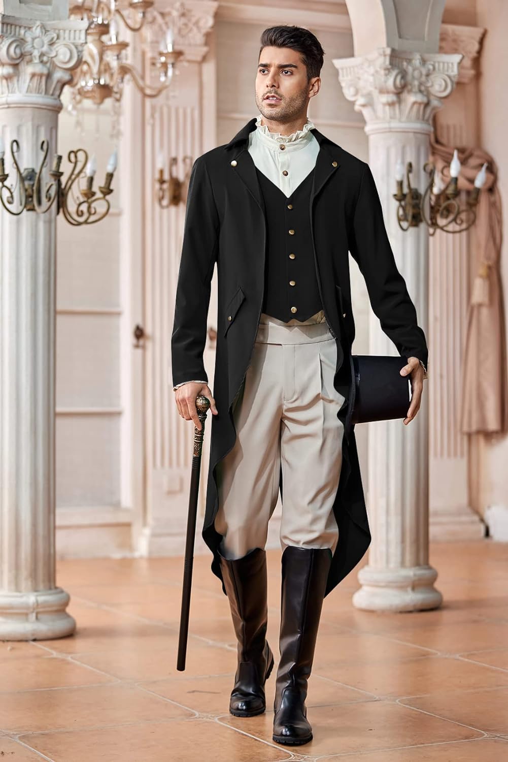 Mens Steampunk Gothic Jacket V - Vintage Fashion Jacket review and price
