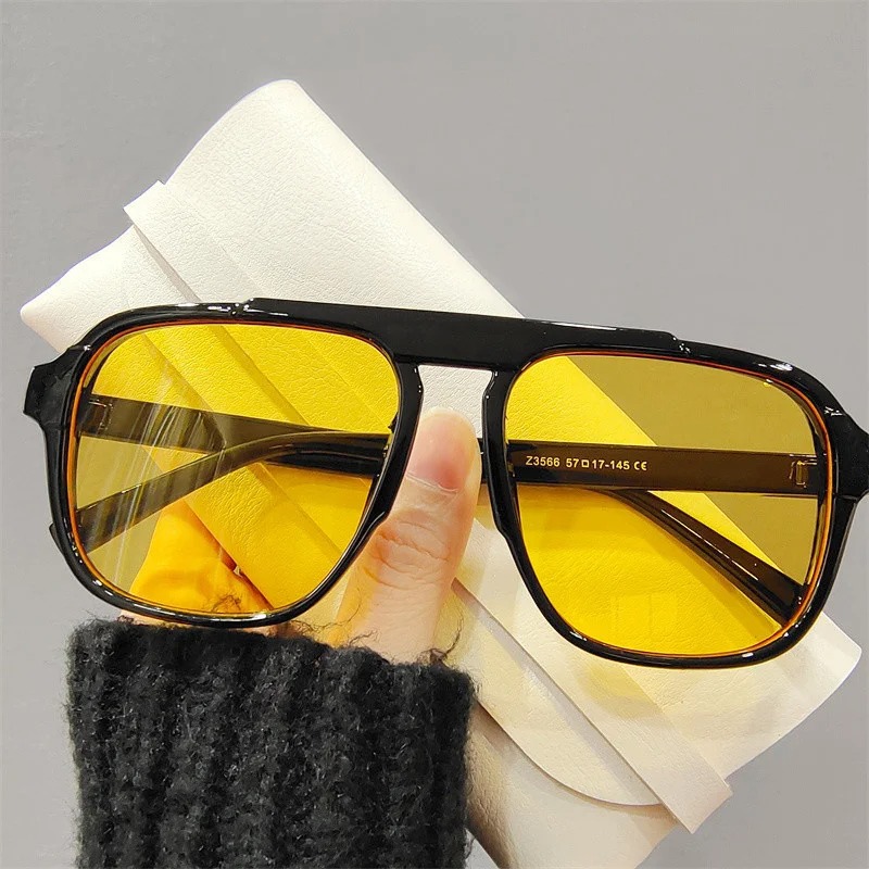 New Oversized Frame Sunglasses - Vintage Fashion Glasses review and price