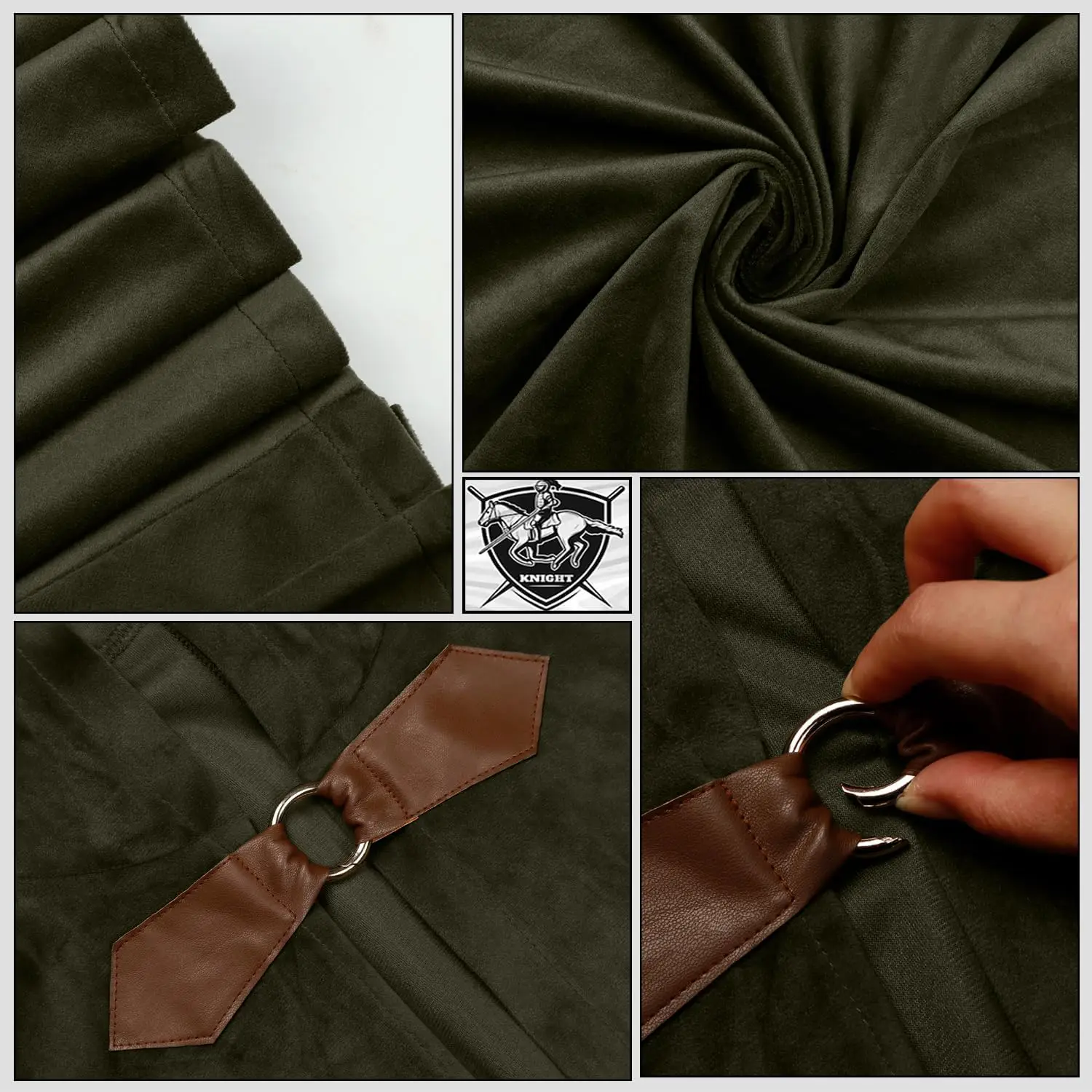 L'VOW Medieval Velvet Hooded C - Vintage Fashion Jacket review and price