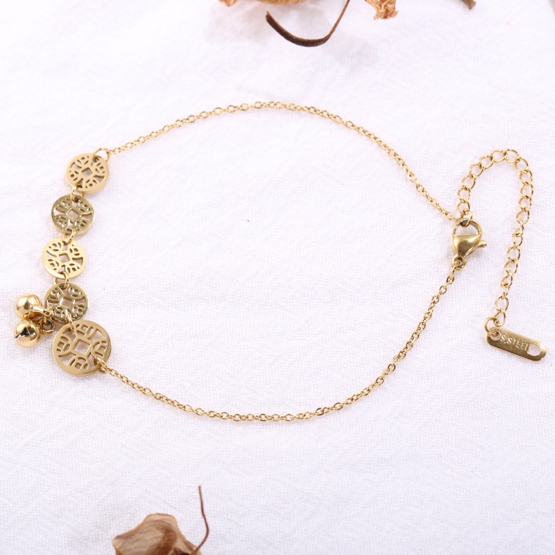1 Piece Stainless Steel Anklet - Vintage Fashion Market review and price