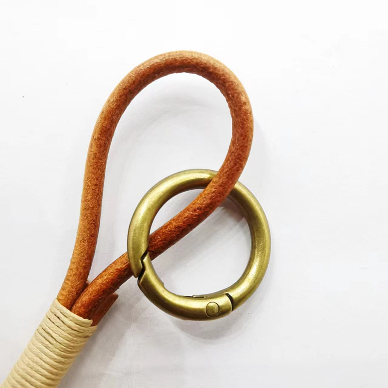 Leather Lanyard Hook Retro Cow - Vintage Fashion Ornaments review and price