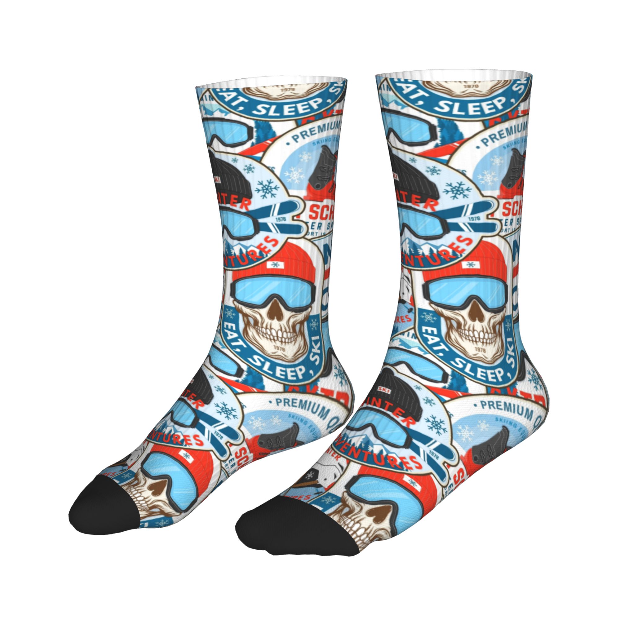 Vintage Red Blue Ski Club Seam - Vintage Fashion Club review and price