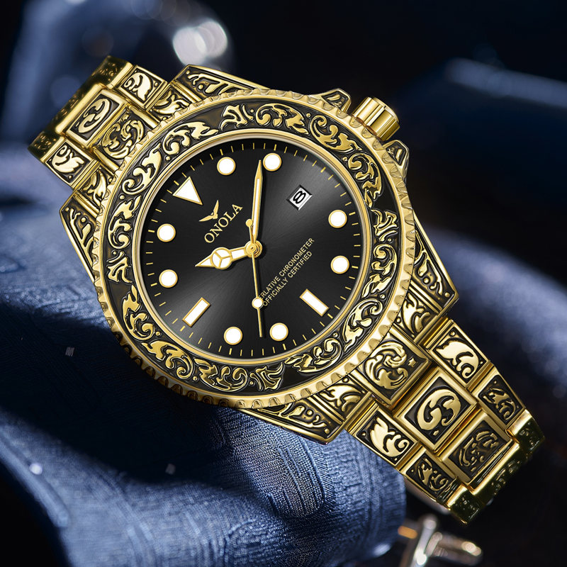 ONOLA brand vintage watch man  - Vintage Fashion Complete review and price