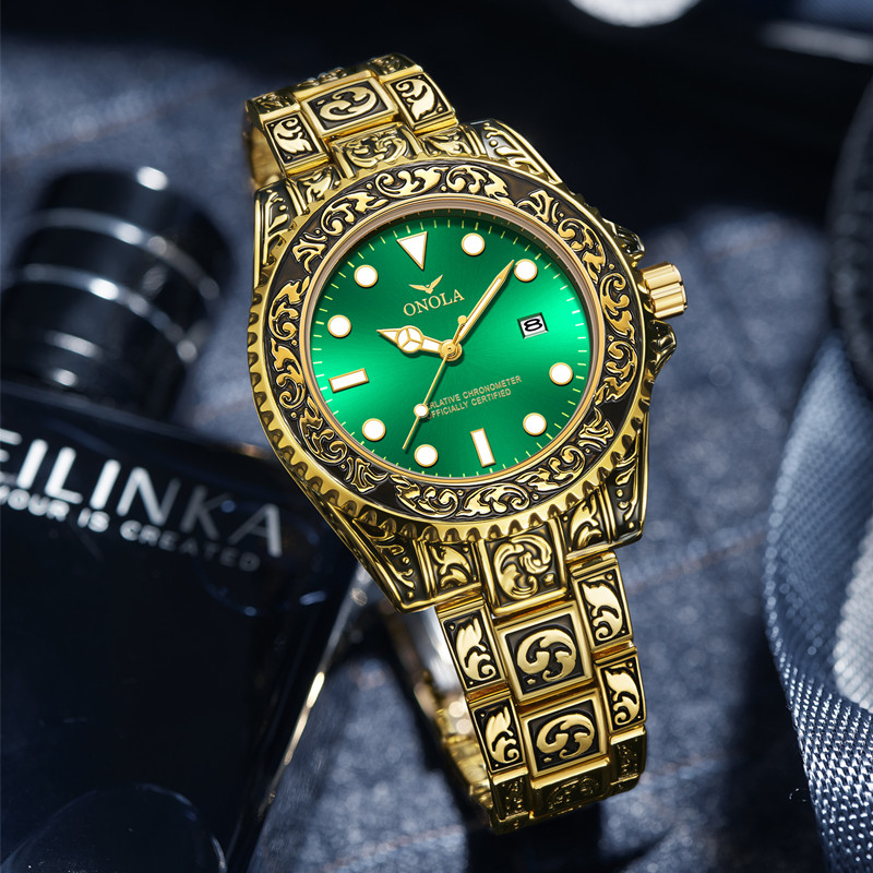 ONOLA brand vintage watch man  - Vintage Fashion Complete review and price