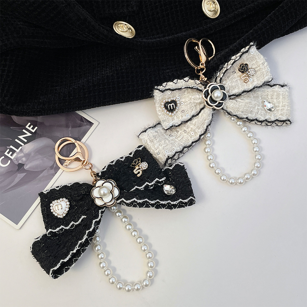 2026 Women's Cloth Bowknot Key - Vintage Fashion Ornaments review and price