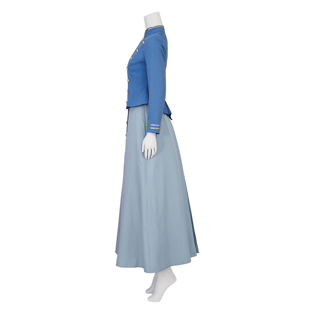 Movie Cosplay Enola Holmes 2 C - Vintage Fashion Dress review and price