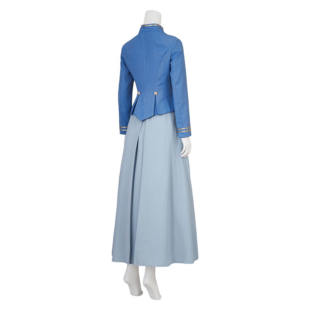 Movie Cosplay Enola Holmes 2 C - Vintage Fashion Dress review and price