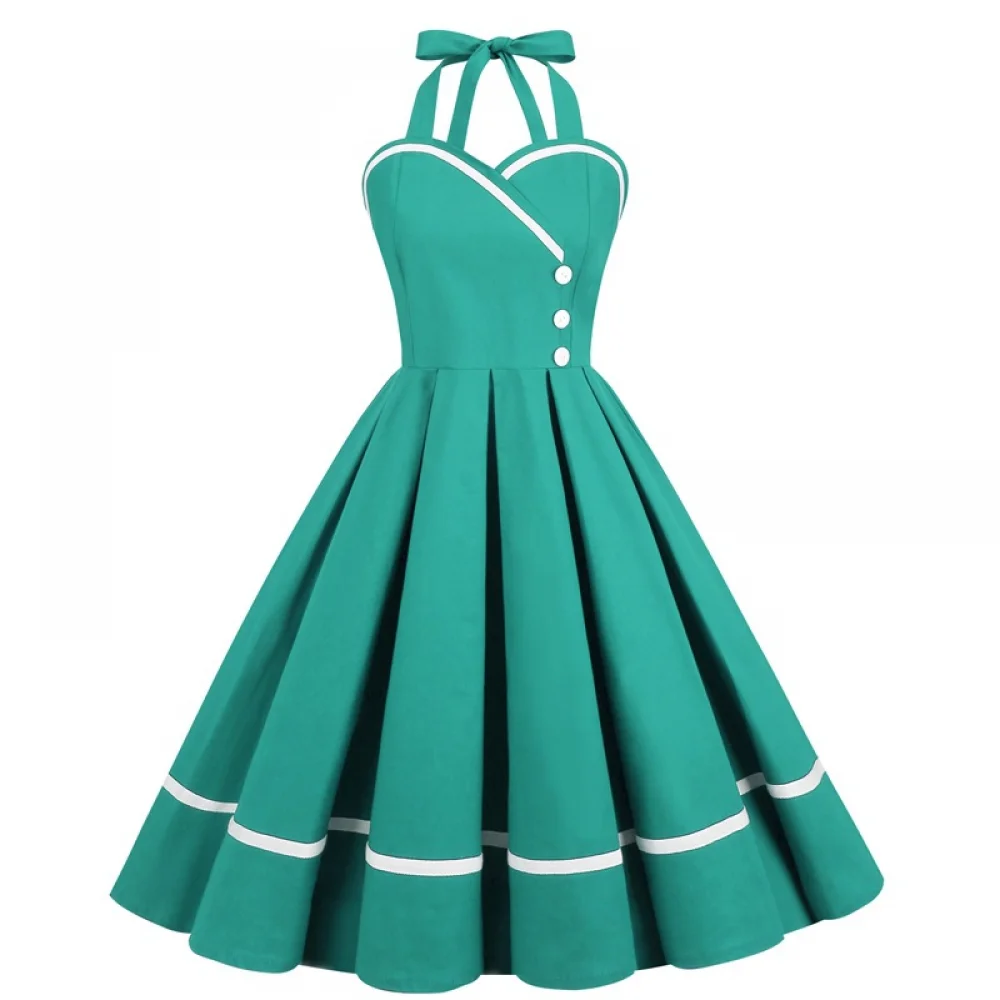 Halloween  50s 60s 80s Retro D - Vintage Fashion Female review and price