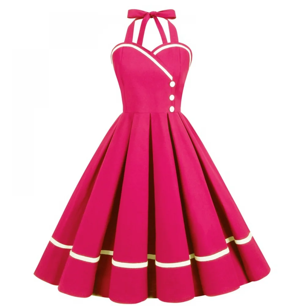 Halloween  50s 60s 80s Retro D - Vintage Fashion Female review and price