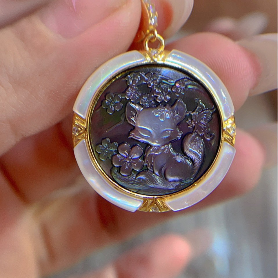 925 Sterling Silver Shell Came - Vintage Fashion Center review and price