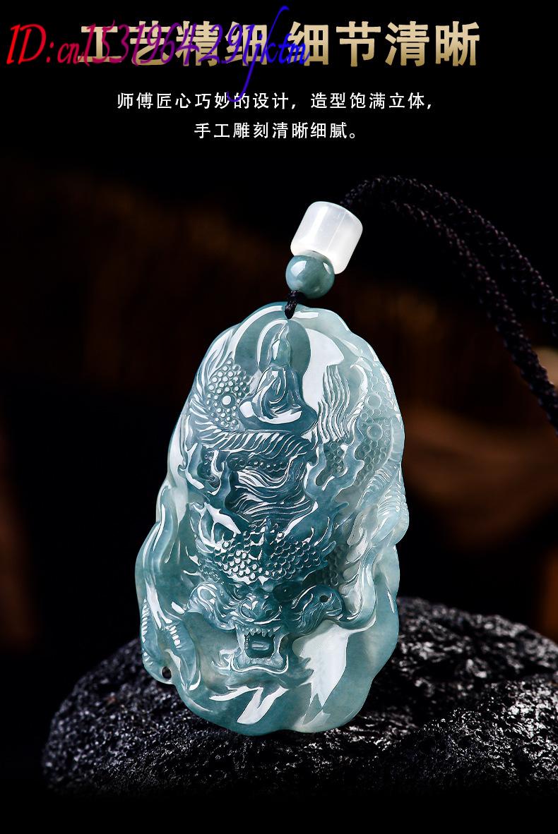 Natural Burmese Jadeite Dragon - Vintage Fashion Designer review and price