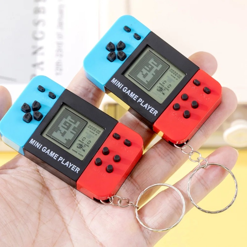 Mini Pocket Tetris Game Gadget - Vintage Fashion Ornaments review and price