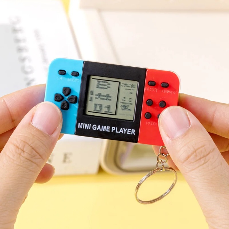 Mini Pocket Tetris Game Gadget - Vintage Fashion Ornaments review and price