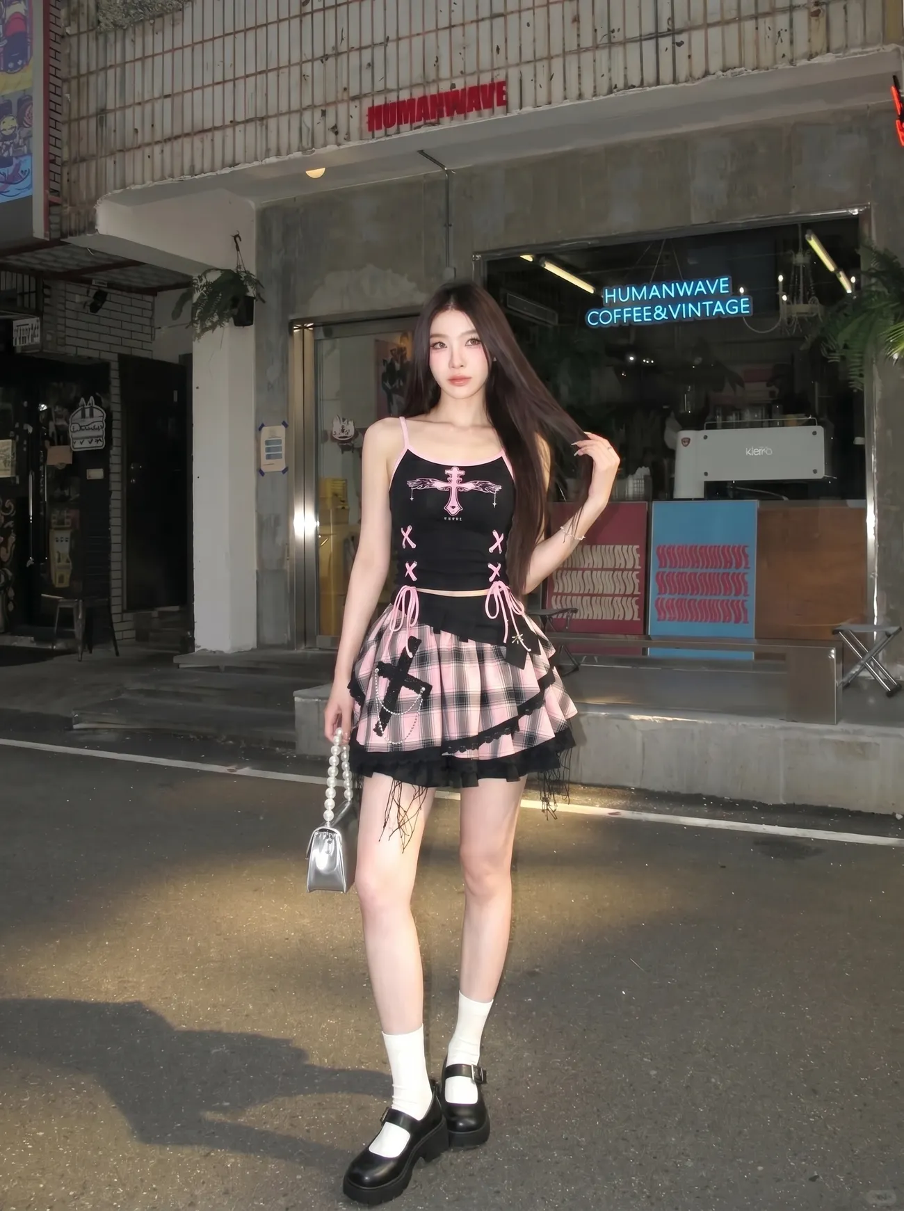 Vintage Y2K Dark Sweet Skirt S - V Vintage Fashion review and price