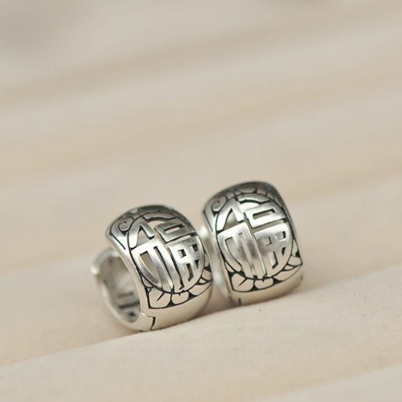 925 Silver Earrings Fashionabl - Vintage Fashion Ornaments review and price