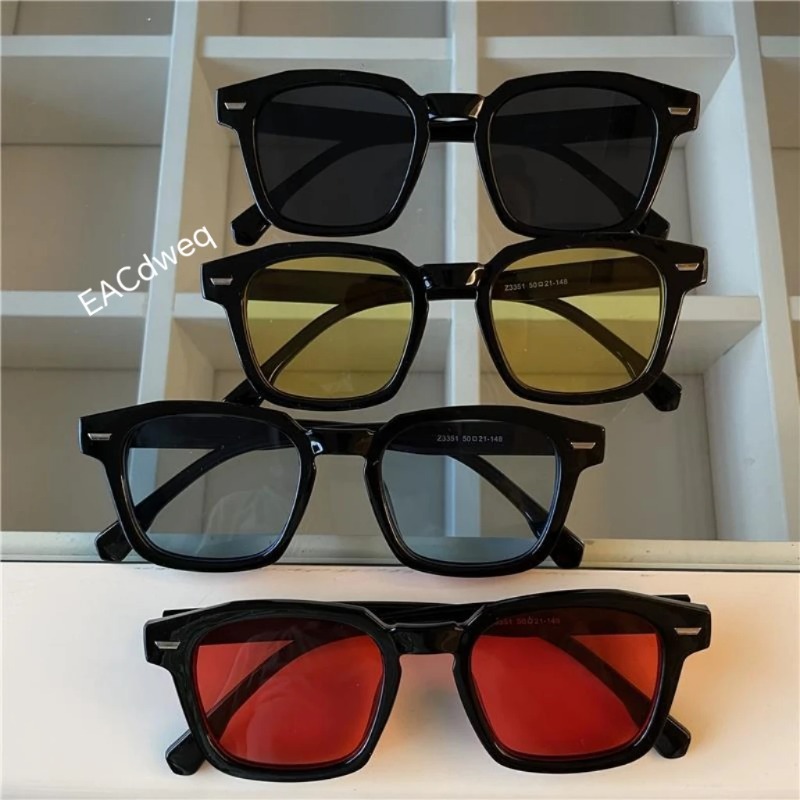 Men Rectangle Vintage Sunglass - Vintage Fashion Female review and price