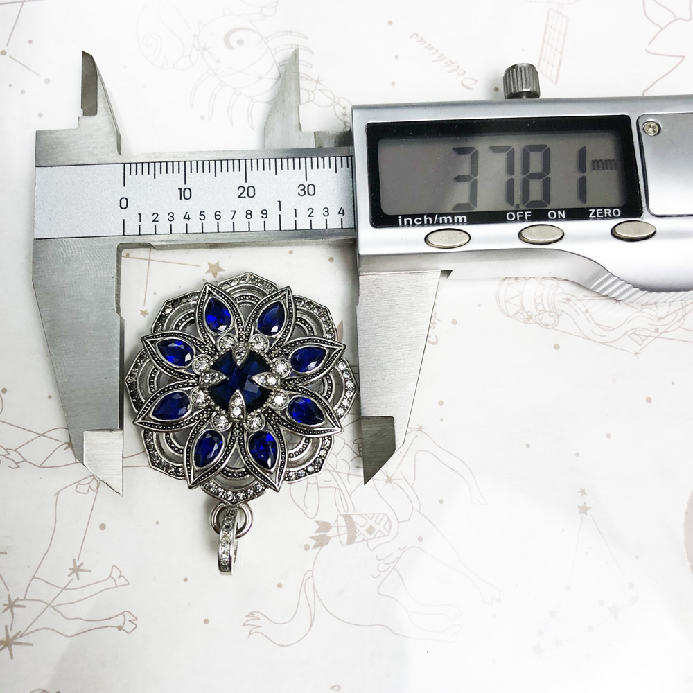 Pendant Blue Lotus Flower,Bran - Vintage Fashion Jewelry Brands review and price