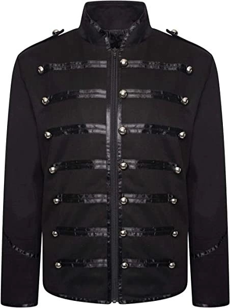 Men's Steampunk Rockstar Jacke - Vintage Fashion Dress review and price