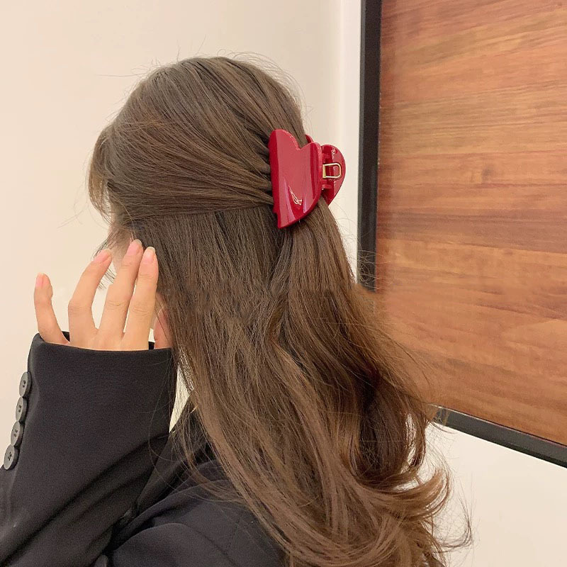 Vintage Red Hair Claw Clips He - Vintage Fashion Bloggers review and price
