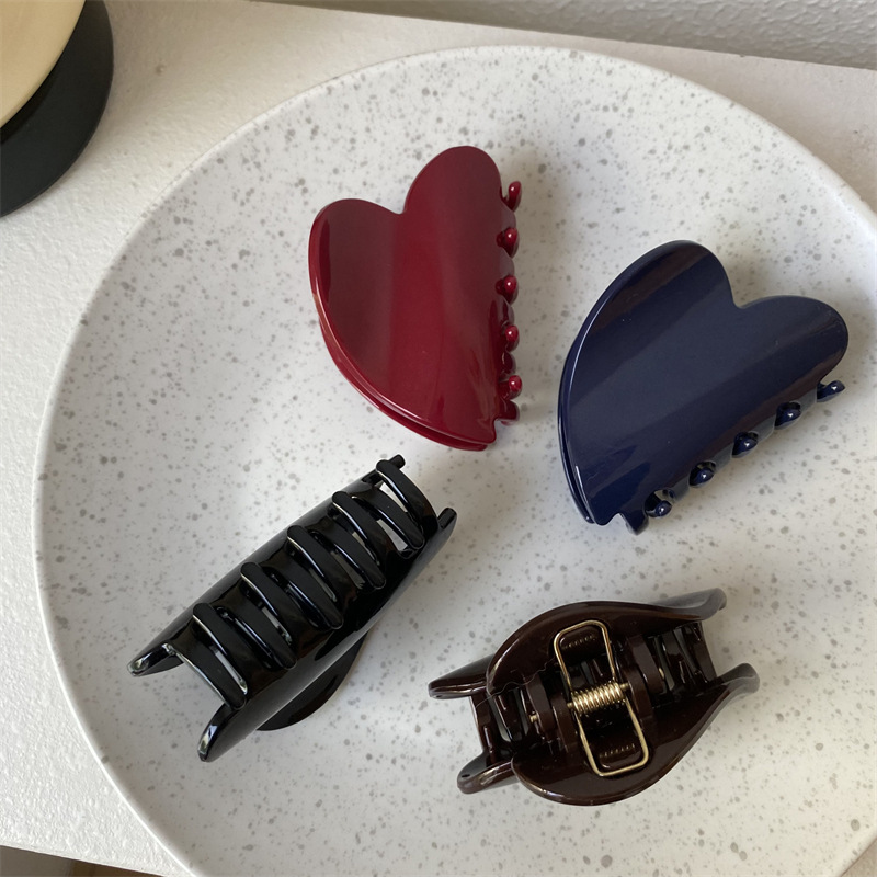 Vintage Red Hair Claw Clips He - Vintage Fashion Bloggers review and price