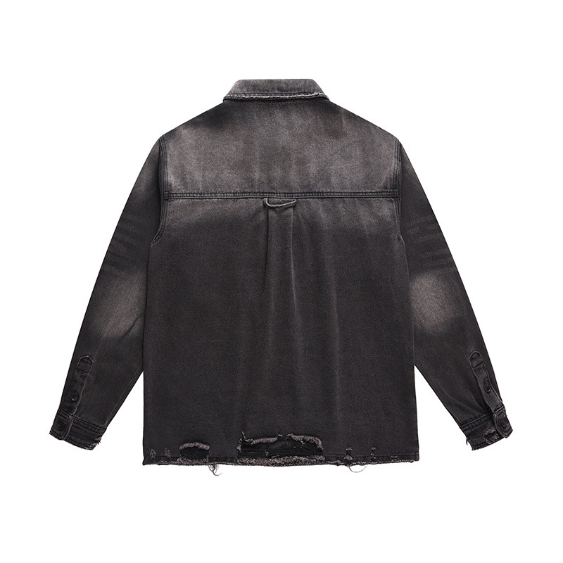 Men's High Street Ripped Jeans - Vintage Fashion Jacket review and price