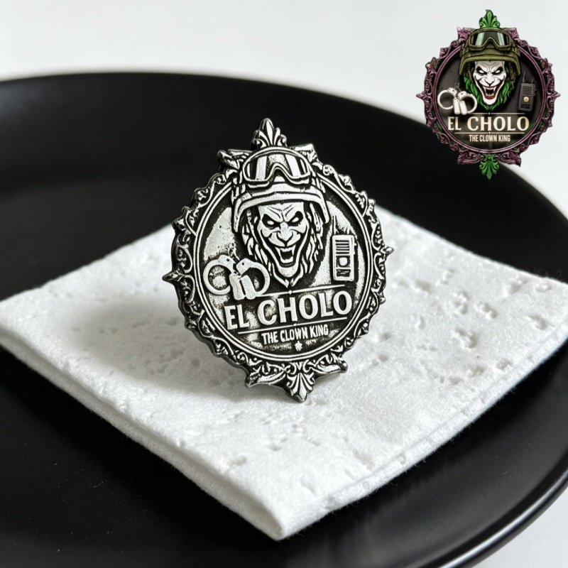 Custom Clown Logo Brooch Perso - Vintage Fashion Jacket review and price