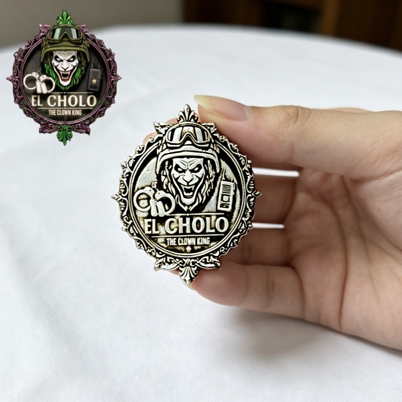 Custom Clown Logo Brooch Perso - Vintage Fashion Jacket review and price