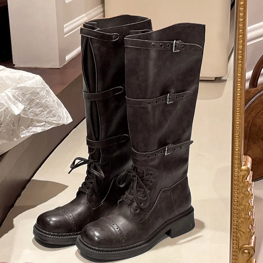 Women's Knee High Boots Vintag - Vintage Fashion Designer review and price