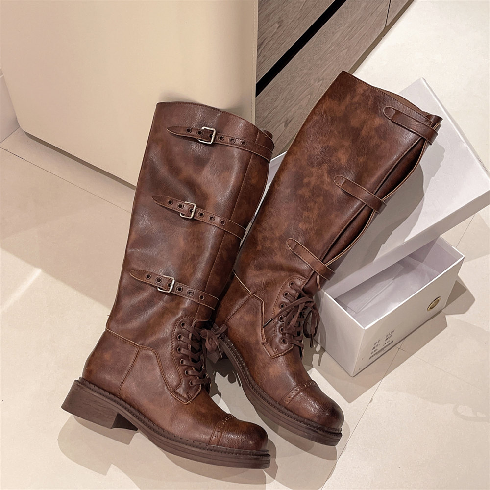 Women's Knee High Boots Vintag - Vintage Fashion Designer review and price