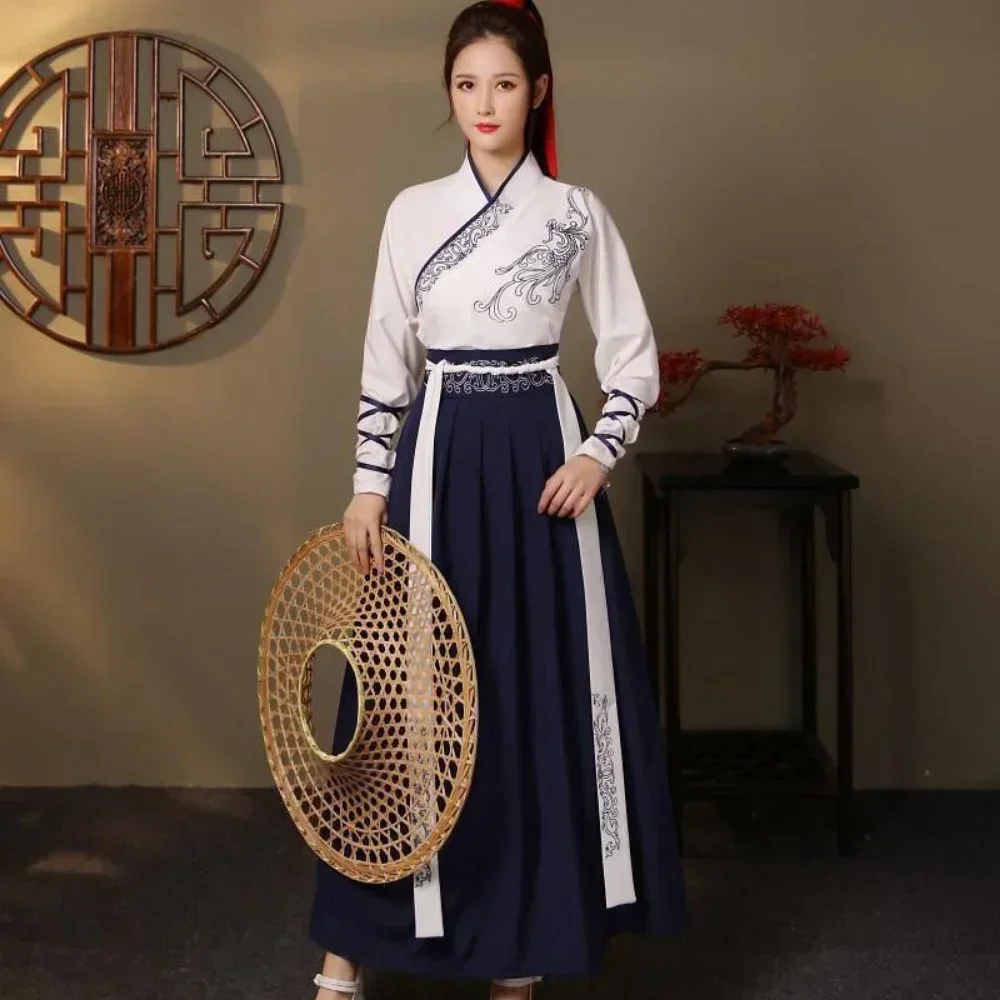 Modern Hanfu Women Top Skirt 2 - Vintage Fashion Mens review and price