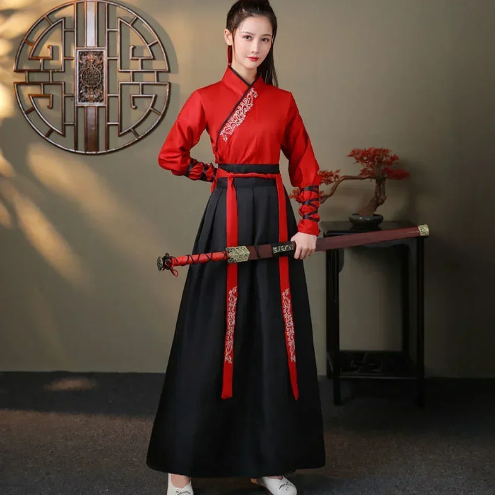 Modern Hanfu Women Top Skirt 2 - Vintage Fashion Mens review and price