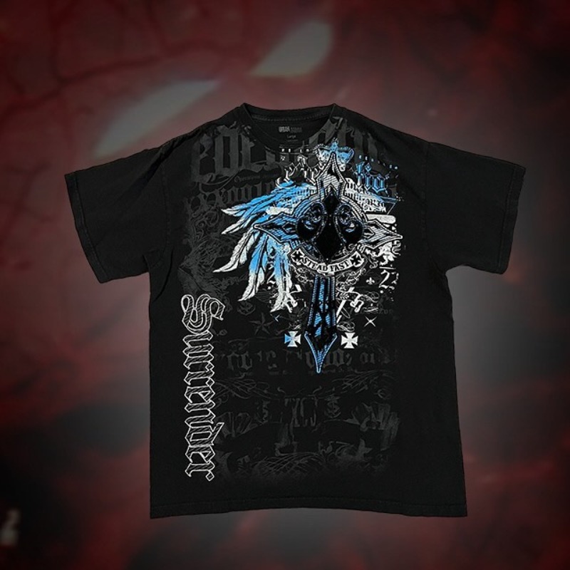 Flea Market Affliction T-shirt - Vintage Fashion Market review and price