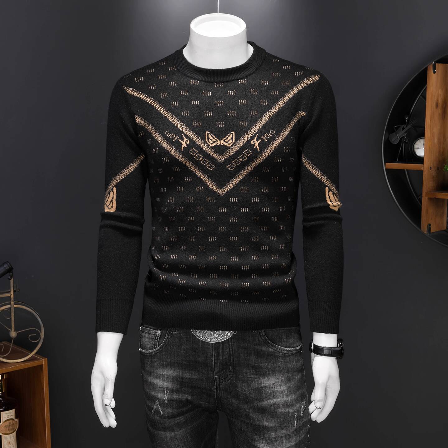 Vintage Fashion Sweater Men Wi - Vintage Fashion Club review and price