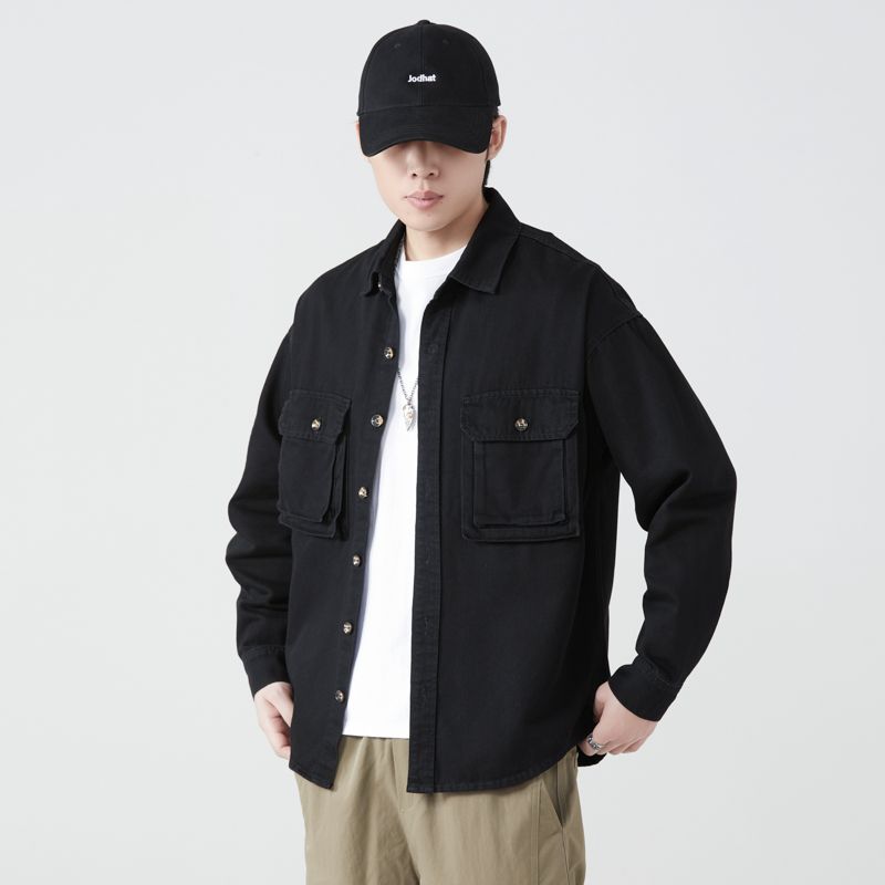 Pure Cotton Tooling Shirts Men - Vintage Fashion Jacket review and price