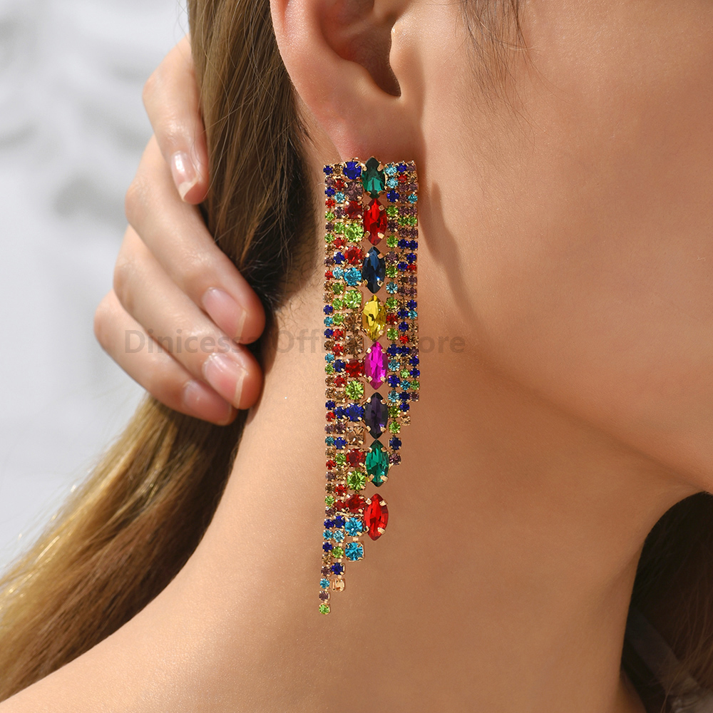 Luxury Brand Geometric Tassel  - Vintage Fashion Jewelry Brands review and price