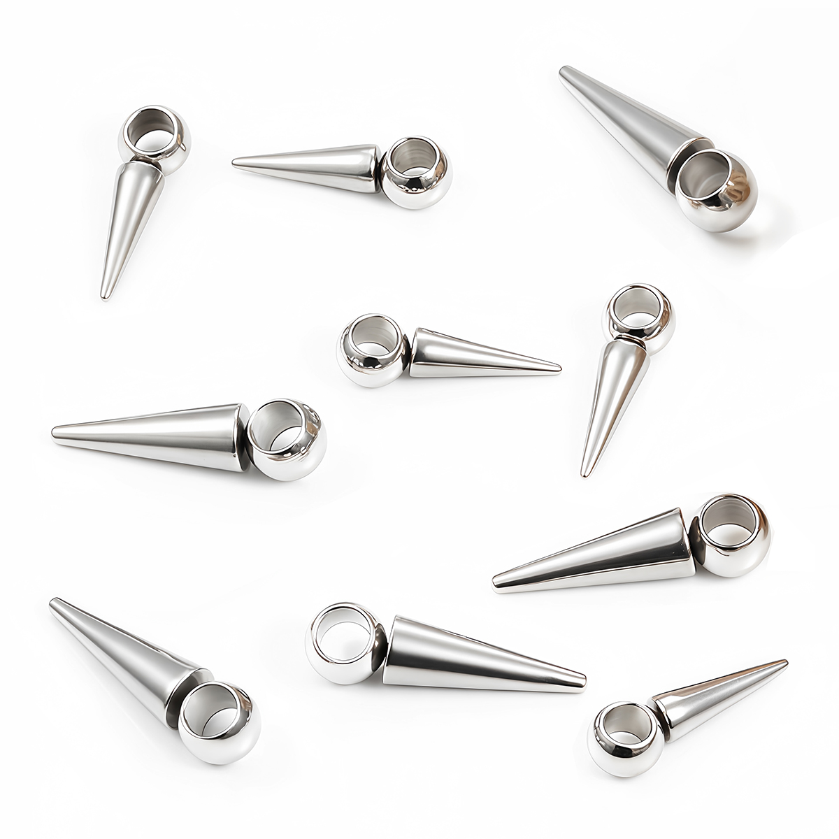 10pcs Retro Cone Charms Pendan - V Vintage Fashion review and price