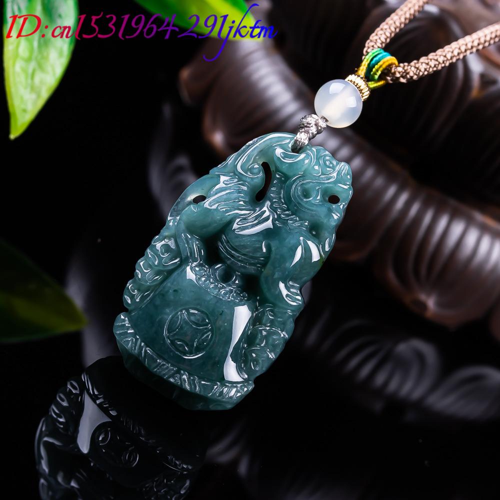 Burmese Jadeite Pixiu Pendant  - Vintage Fashion Designer review and price