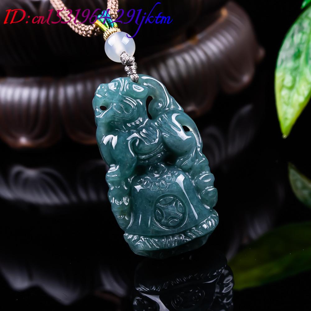 Burmese Jadeite Pixiu Pendant  - Vintage Fashion Designer review and price