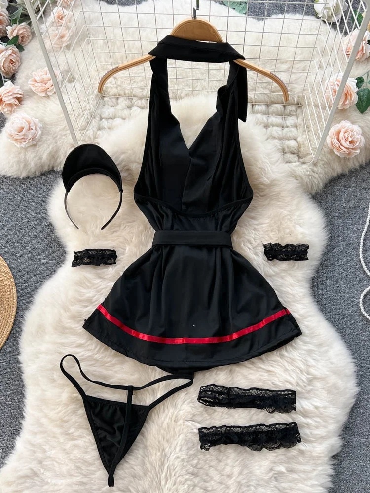Erotic Fashion Sexy Halter Lin - V Vintage Fashion review and price