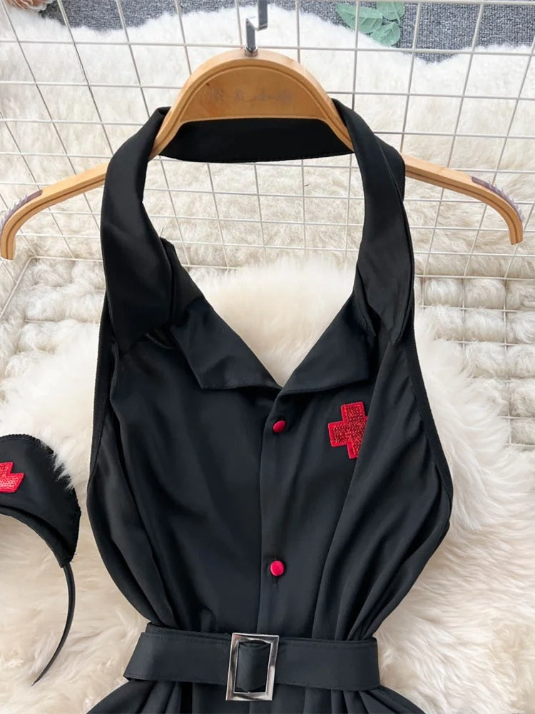 Erotic Fashion Sexy Halter Lin - V Vintage Fashion review and price